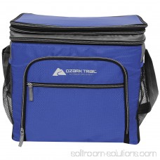 Ozark Trail Outdoor Equipment 36-Can Expandable Top Soft-Sided Blue Cooler 550447505